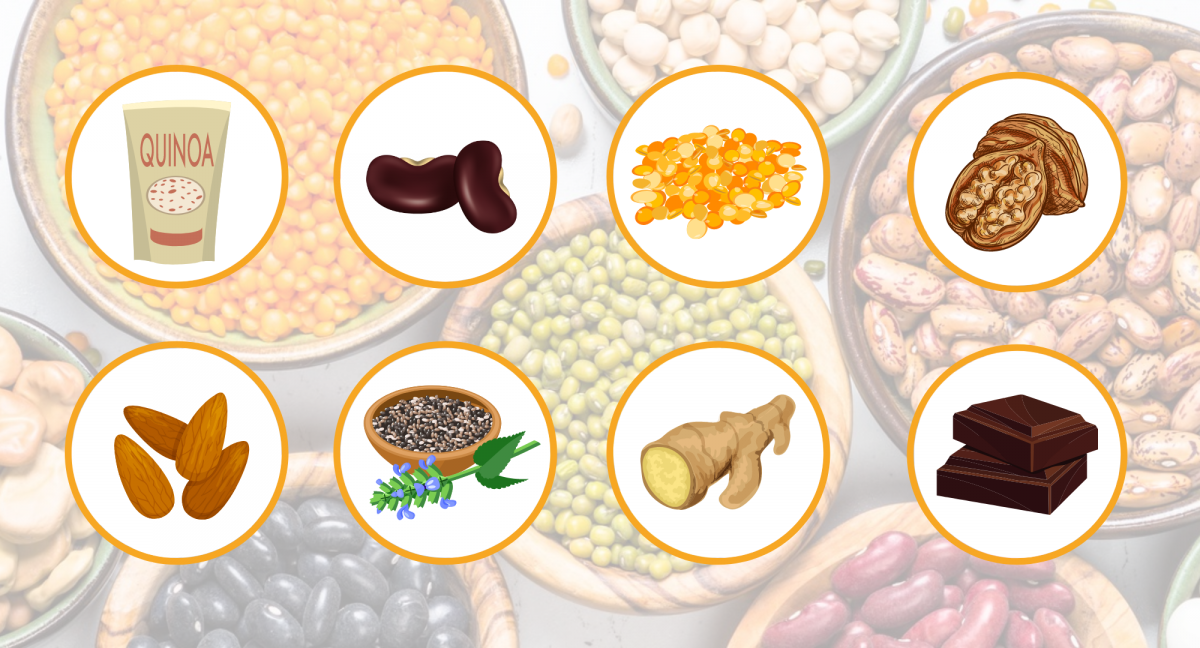 Superpotraviny - zástupci z kategorie luštěniny a ostatní