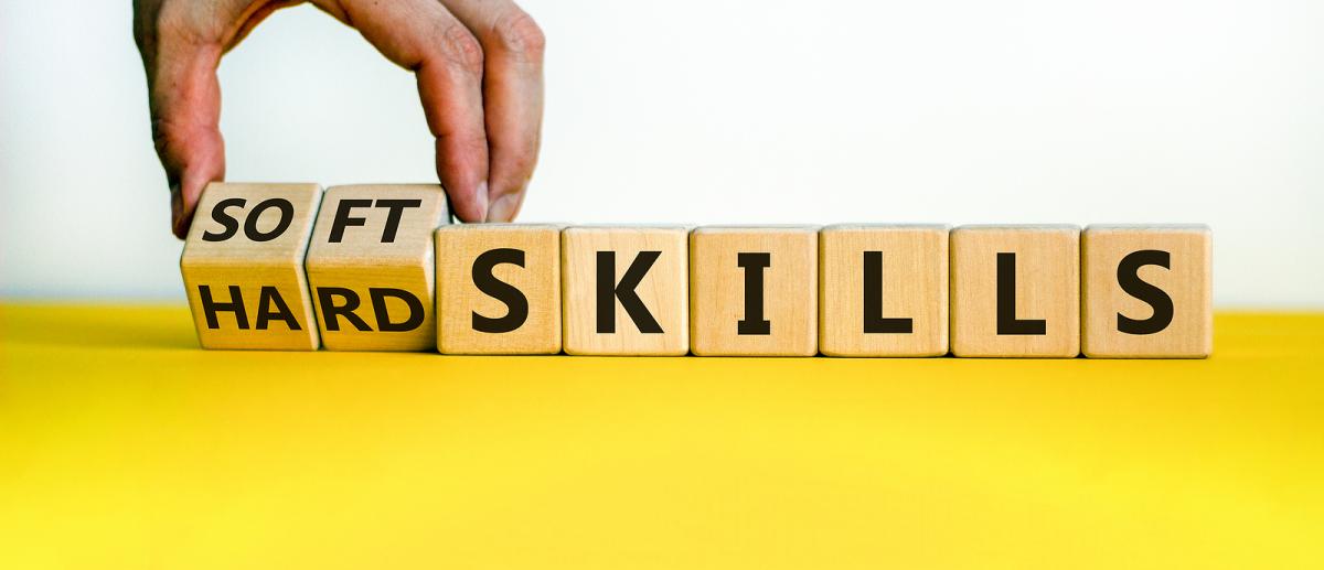 Soft skills vs. hard skills