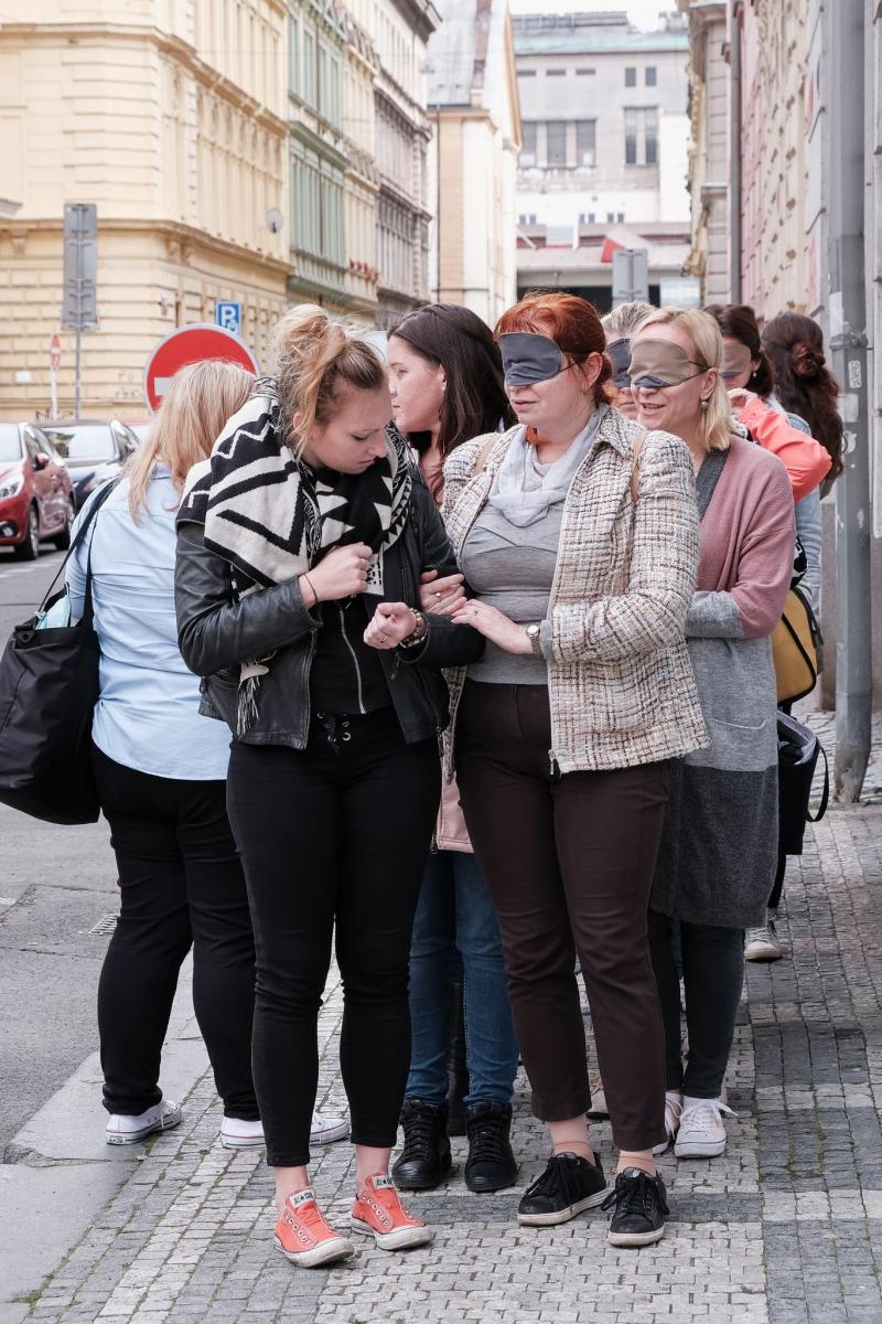 Praktická část výuky kurzu Asistent pedagoga v OA Praha