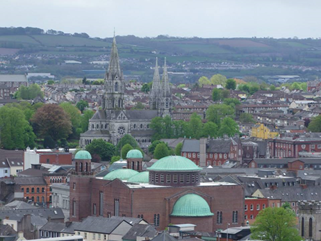 Pohled na město Cork