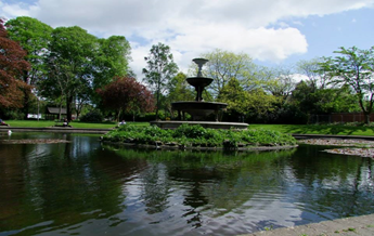 Park ve městě Corck