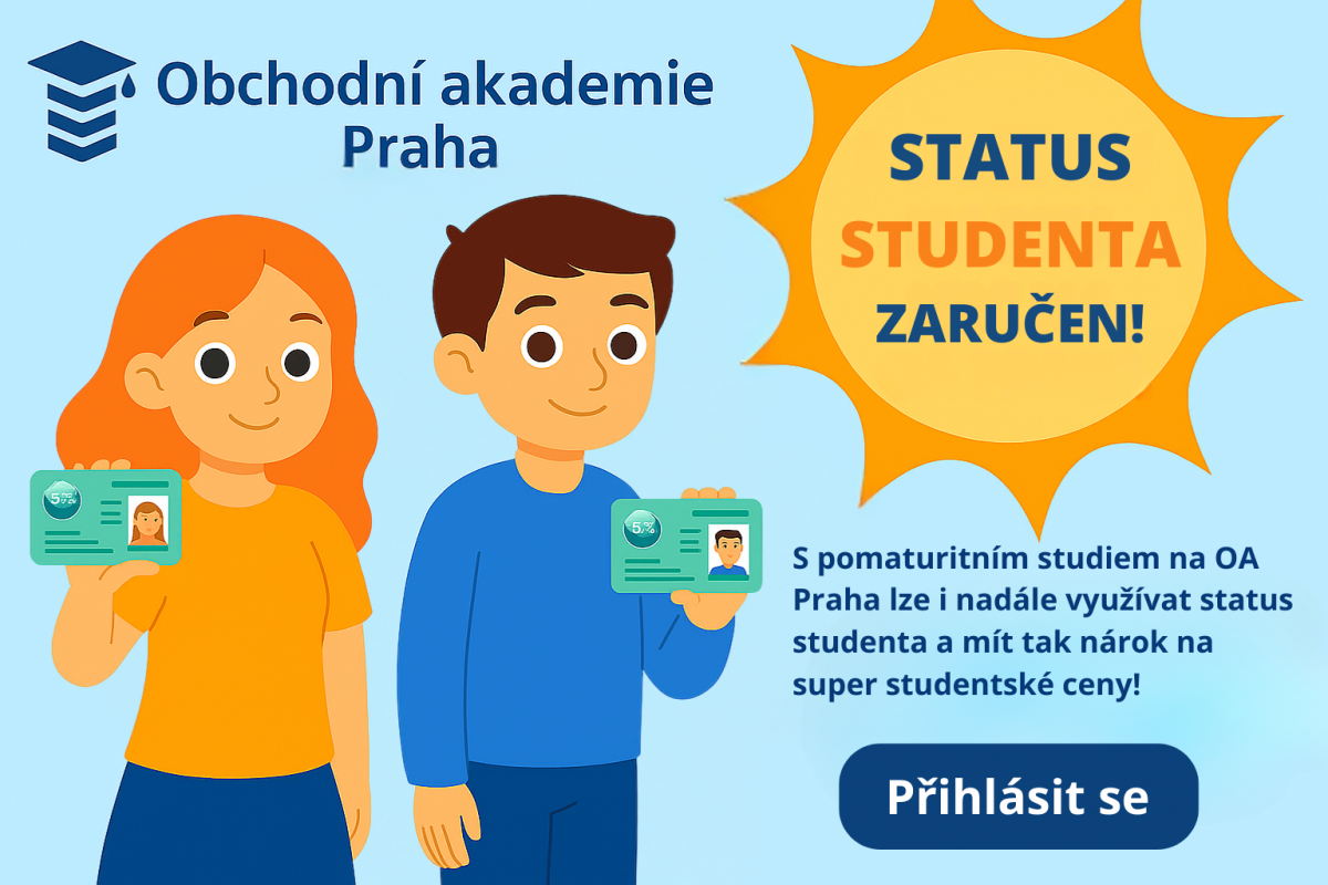 Pomaturitní studium - status studenta