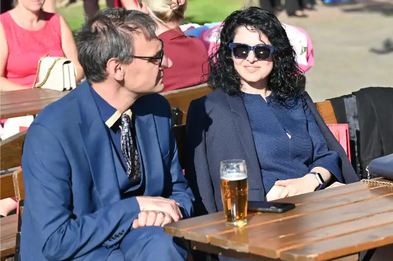 Předávání maturitních vysvědčení OA Praha Satalice