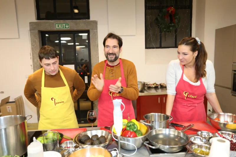 Vánoční večírek, CHEFPARADE, OA Praha Satalice, 2023