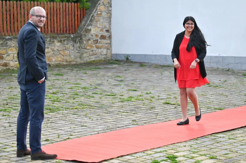 Předávání maturitních vysvědčení, OA Praha 2024