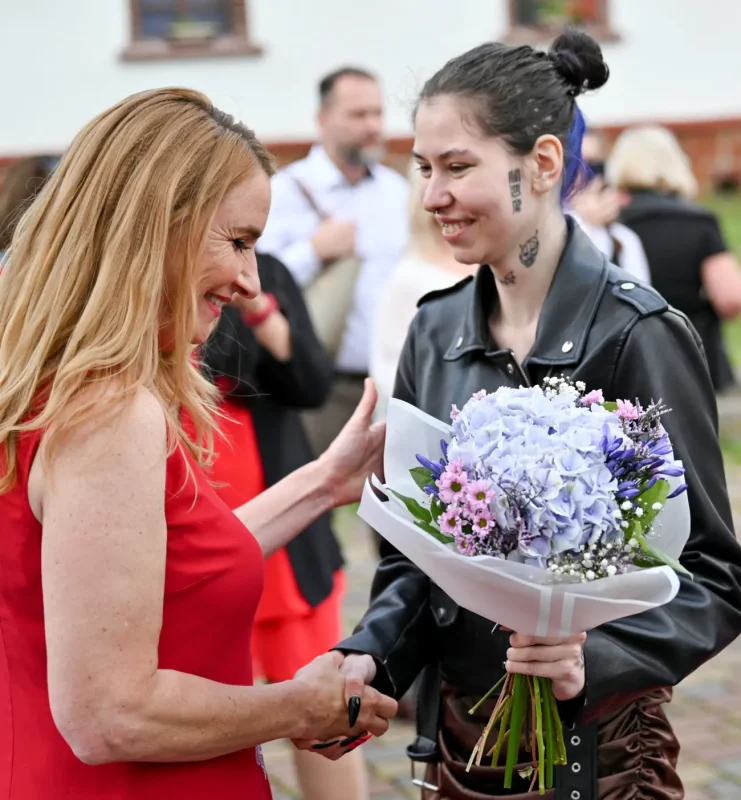 Předávání maturitních vysvědčení, OA Praha 2024