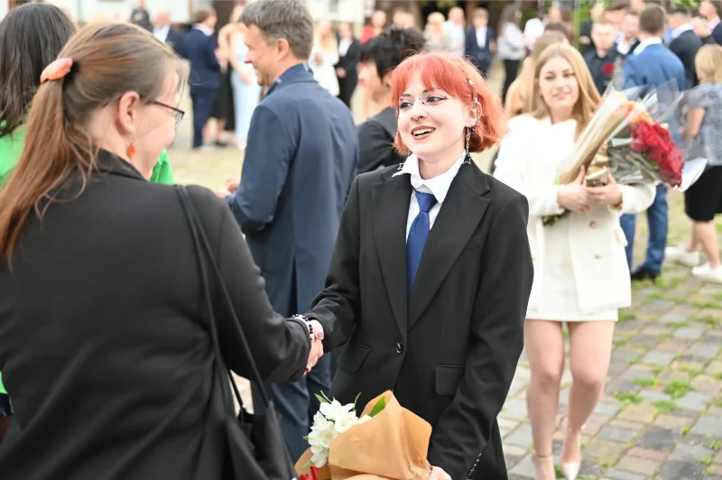Předávání maturitních vysvědčení, OA Praha 2024