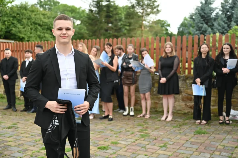 Předávání maturitních vysvědčení, OA Praha 2024