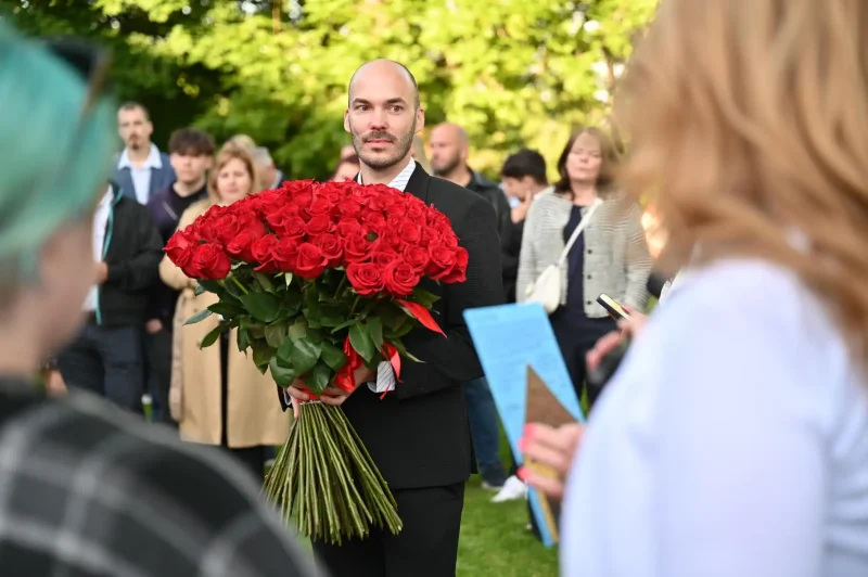 Předávání maturitních vysvědčení OA Praha Satalice