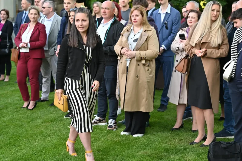 Předávání maturitních vysvědčení OA Praha Satalice