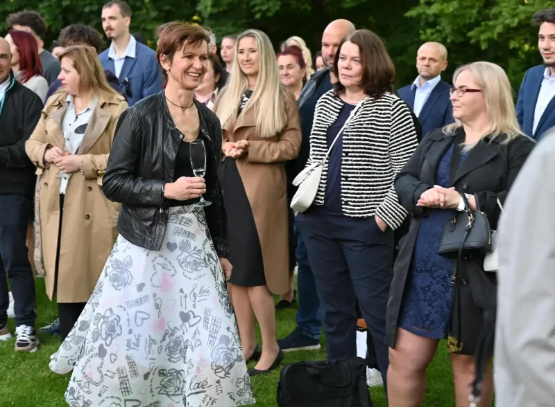 Předávání maturitních vysvědčení OA Praha Satalice