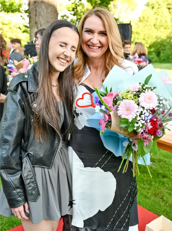 Předávání maturitních vysvědčení OA Praha Satalice