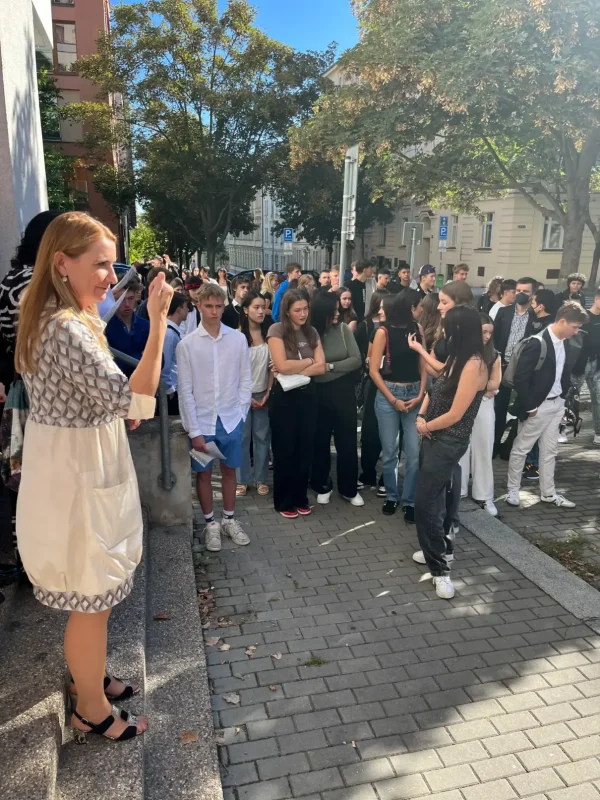 Zahájení školního roku, OA Praha Vinohrady